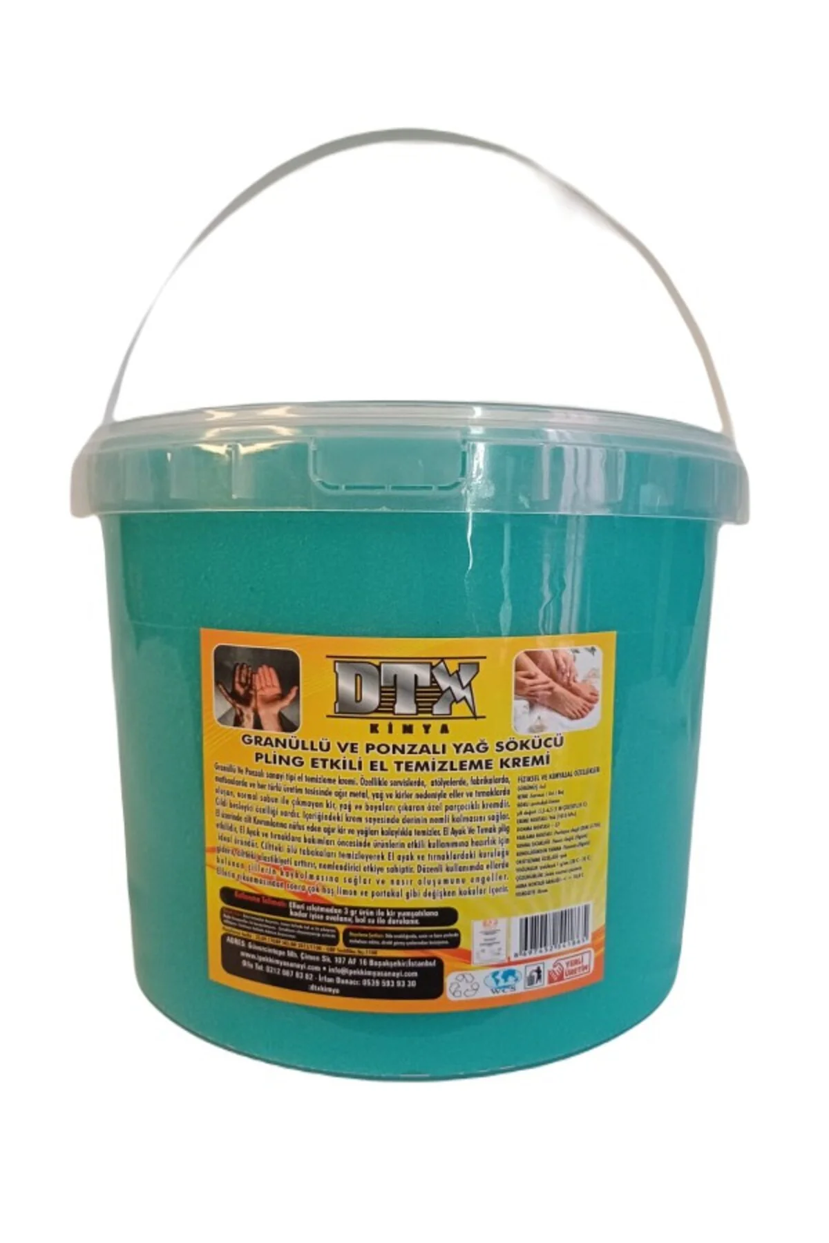 Granüllü El Temizleme Sabunu Yumuşak (kremi) 5 kg