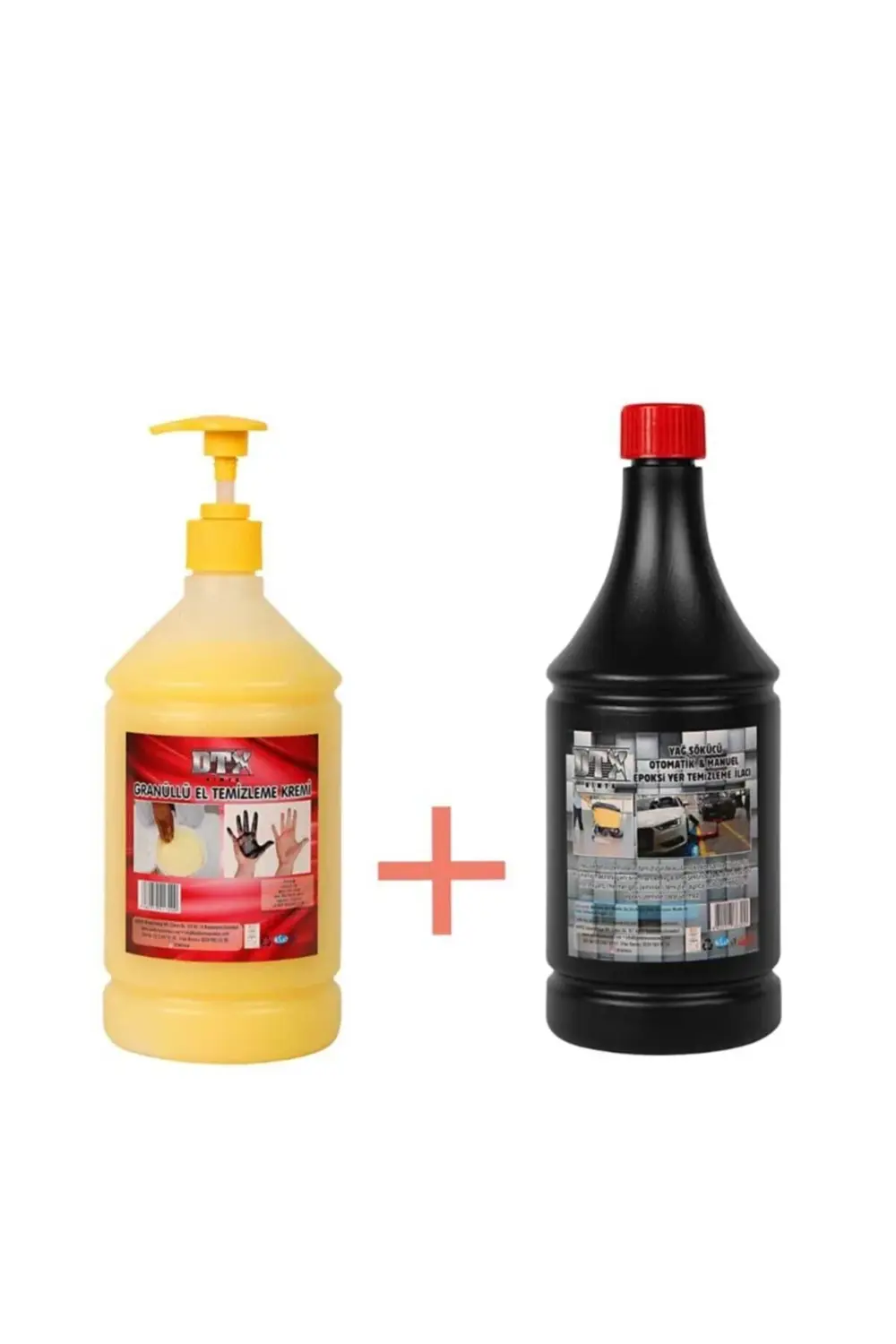 Granüllü Yağ Sök. El Temizleme Sabunu 1 Kg & Epoxi Yer Temizleme