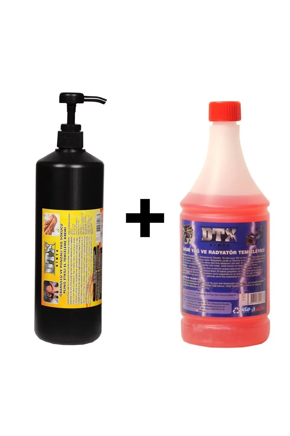 Granürlü El Temizleme Kremi (sabunu) 1 Kg & Ağır Yağ Sökücü Konsa