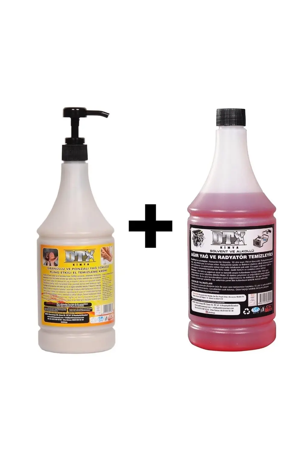 Granürlü El Temizleme Kremi ( Sabunu ) 1 kg & Alkollü Intercooler