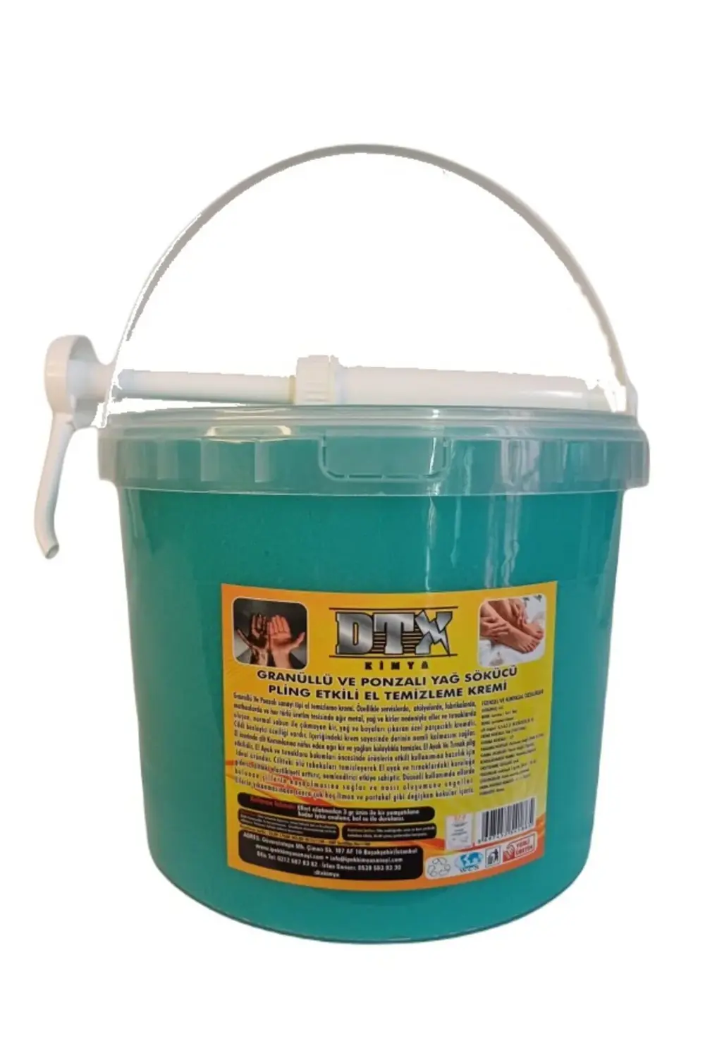 Granürlü El Temizleme Sabunu Yumuşak Pompalı (kremi) 5 kg