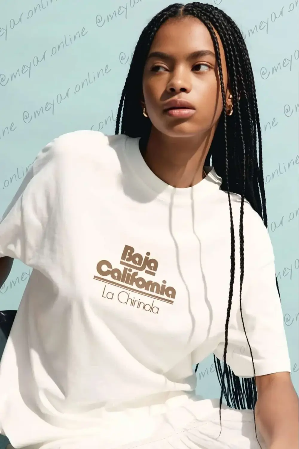 gratiful Desenli kısa kollu oversize t-shirt