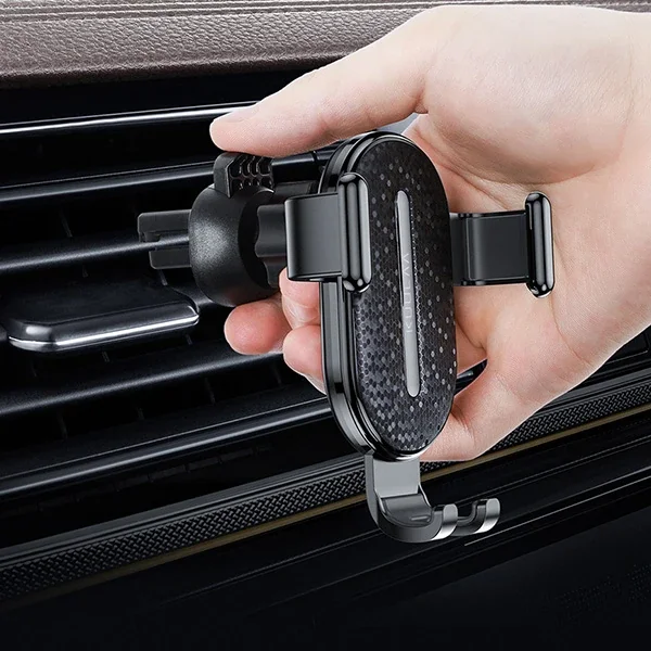 Gravity Car Air Vent Cep Telefonu Tutucu - 360° Döner, Güvenli ve Şarj Dostu