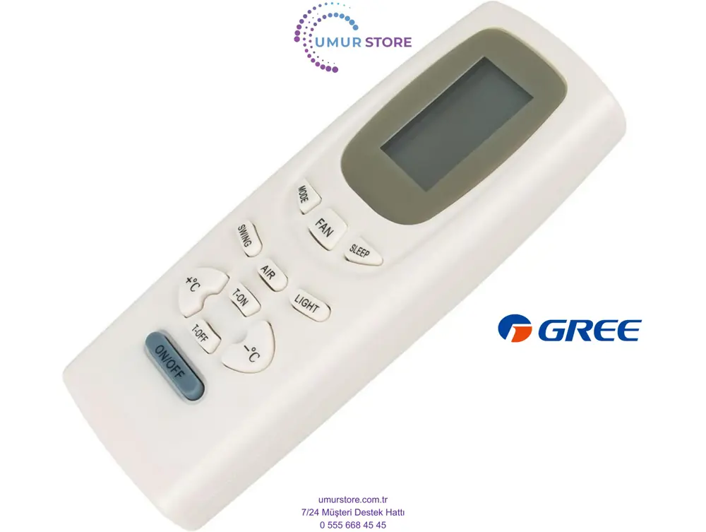 Gree Flair Y512 Uyumlu Klima Kumandası Gree Flair Y512 Uyumlu Klima Kumandası
