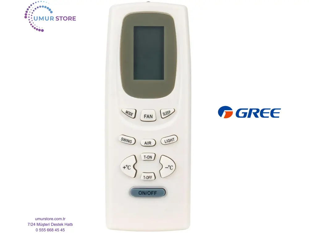 Gree Flair Y512FA Uyumlu Klima Kumandası Gree Flair Y512FA Uyumlu Klima Kumandası