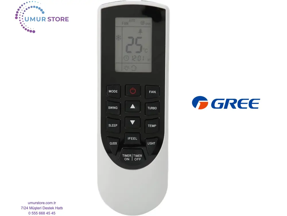 Gree GWH12QC/I Klima Kumandası