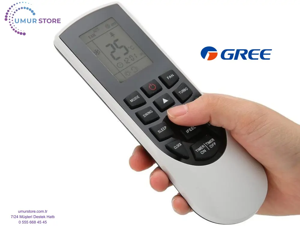 Gree GWH12QC/I Klima Kumandası
