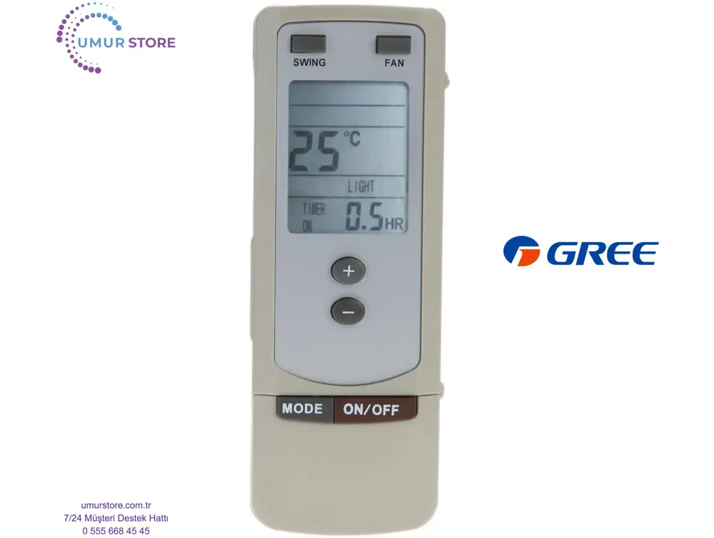 Gree Y512F Lennox Klima Kumandası Gree Y512F Lennox Klima Kumandası