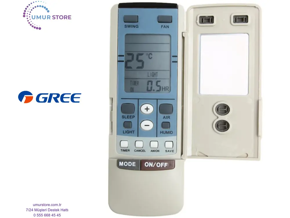 Gree Y512F Lennox Klima Kumandası Gree Y512F Lennox Klima Kumandası