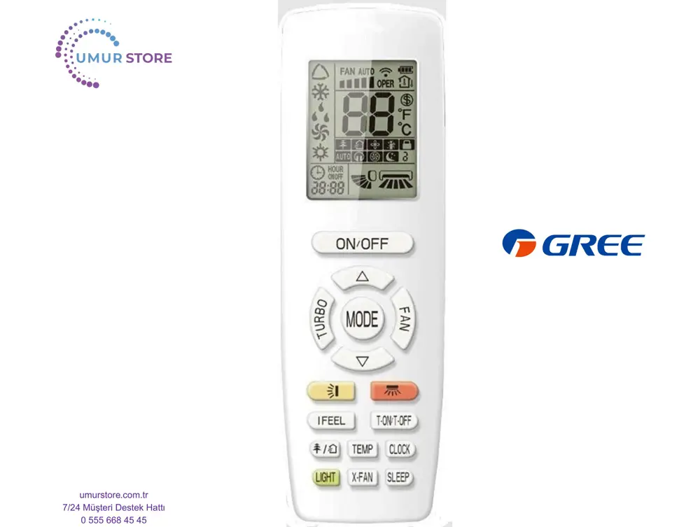 Gree YAP1F4 Klima Kumandası