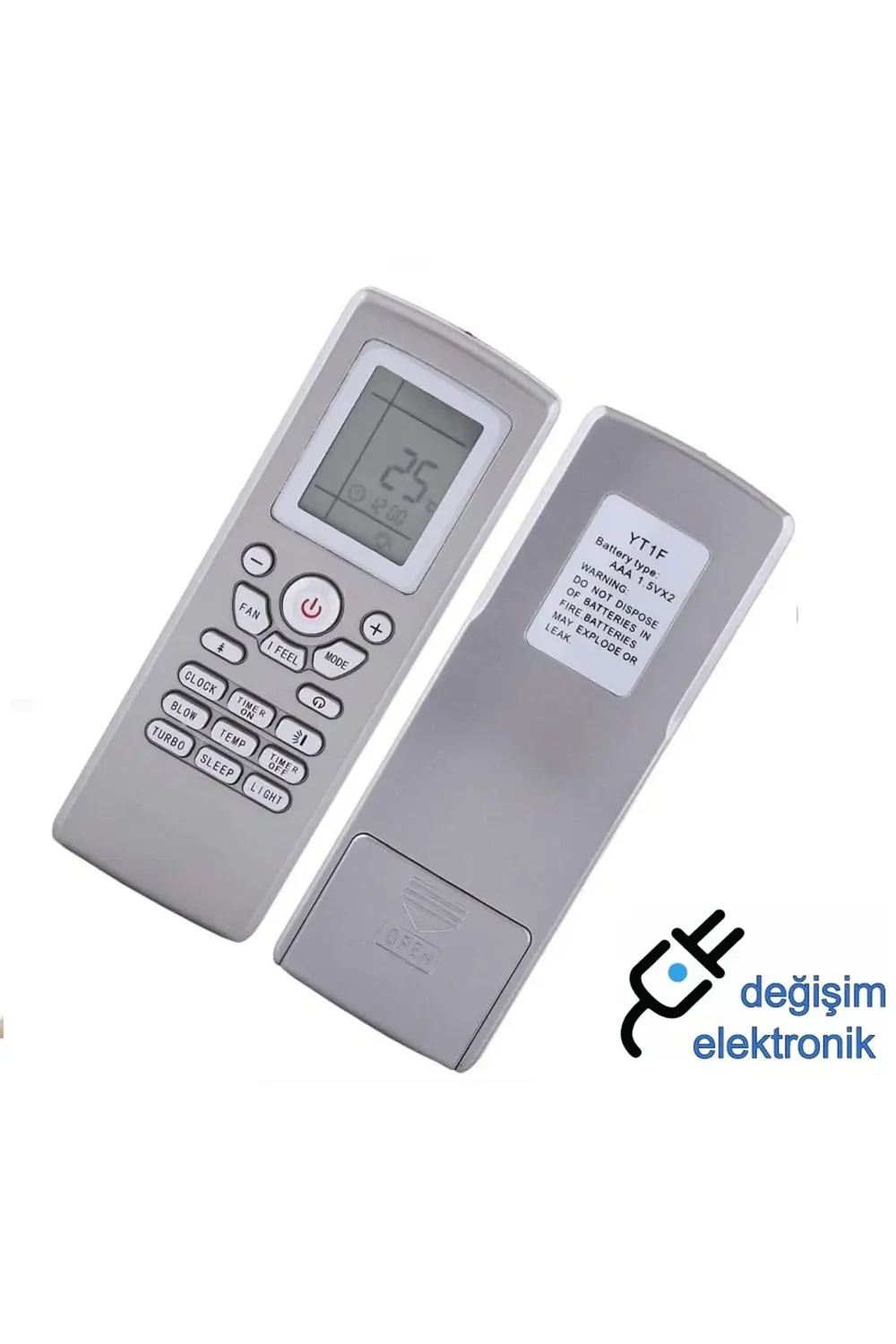 Gree Yt1f1 Yt1f2 Klima Kumandası