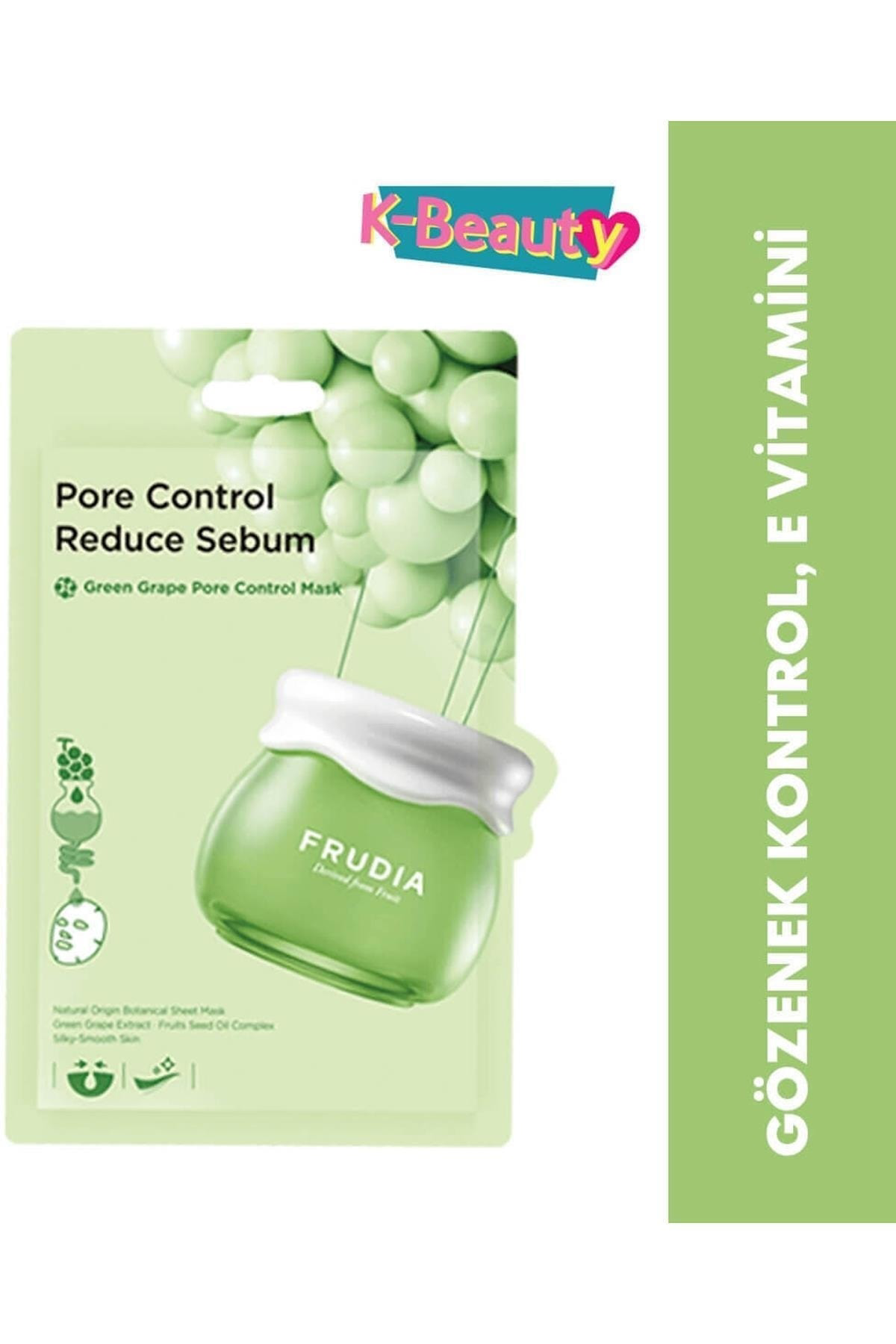 Green Grape Yüz Maskesi Gözenek Kontrol 1 Adet