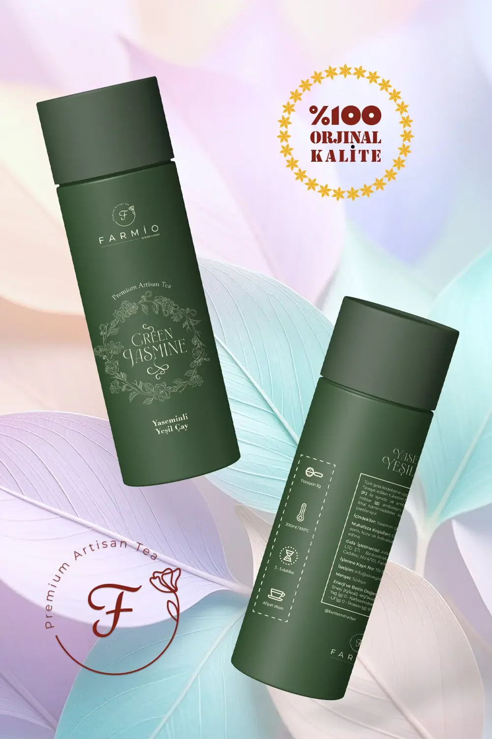 GREEN JASMINE – Yaseminli Yeşil Çay – 50gr