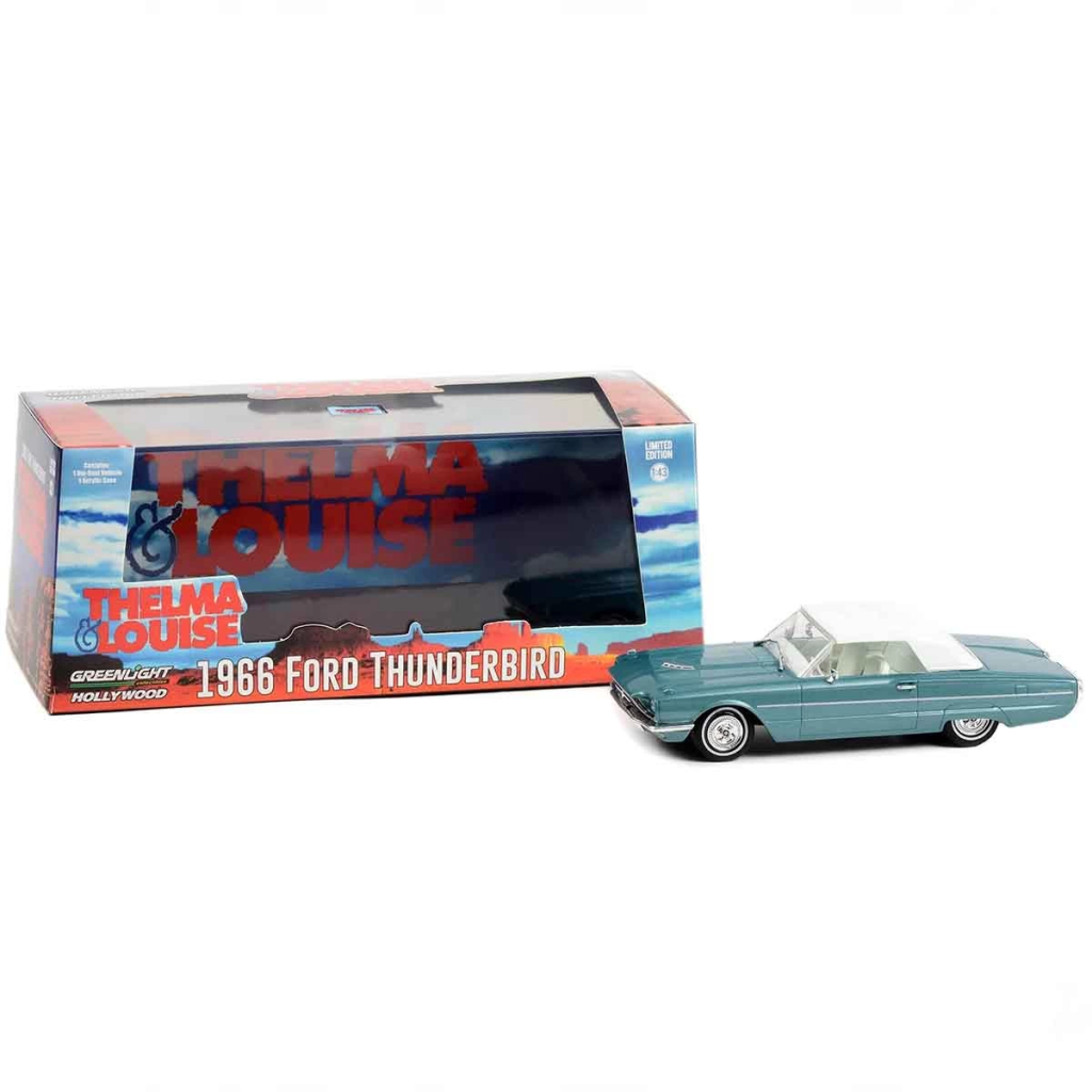 Greenlight 1:43 Thelma & Louise 1966 Ford Thunderbird Greenlight 1:43 Thelma & Louise 1966 Ford Thunderbird