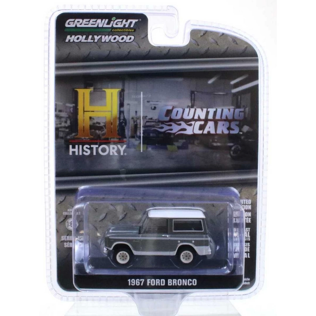 Greenlight 1/64 Hollywood Series 42- 1967 Ford Bronco - Counting
