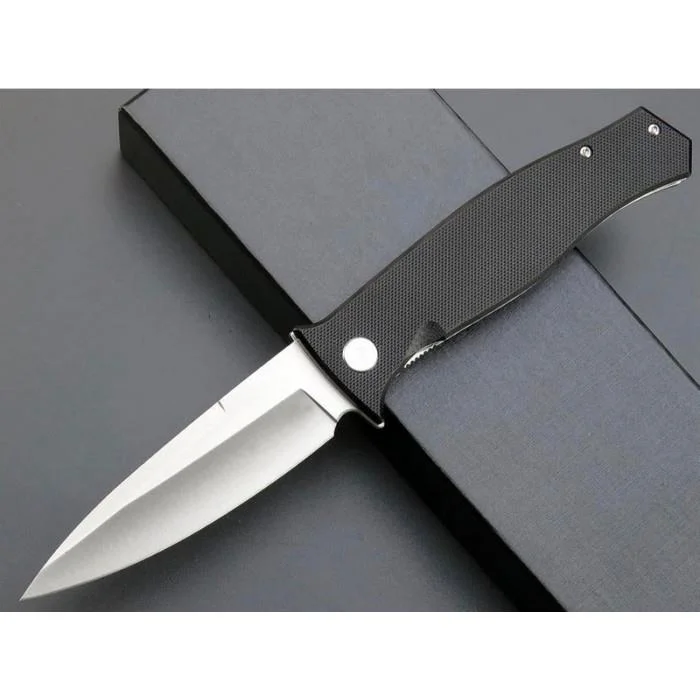 Grey Wolf D2 Siyah Kamp ve Avcı Çakısı