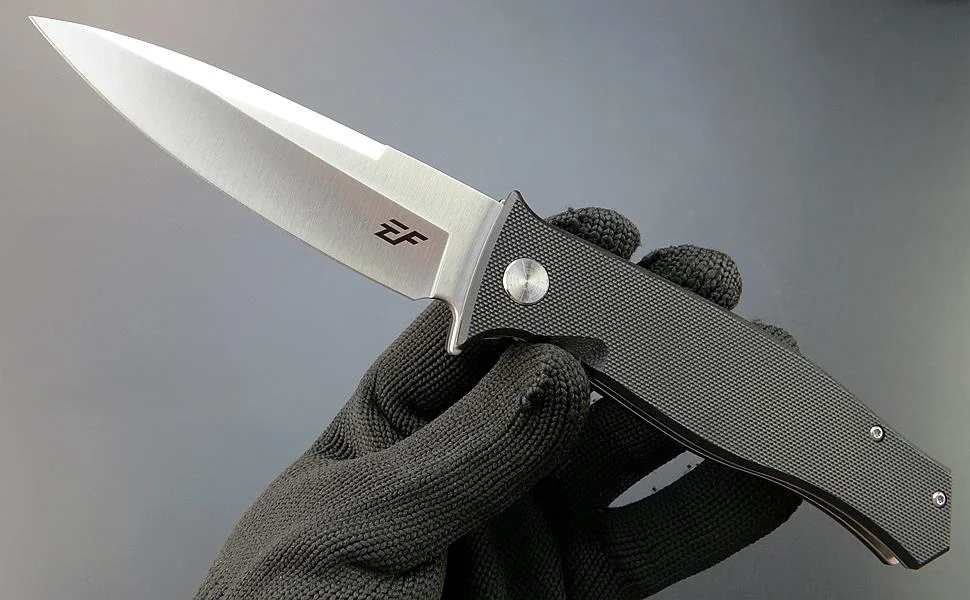 Grey Wolf D2 Siyah Kamp ve Avcı Çakısı