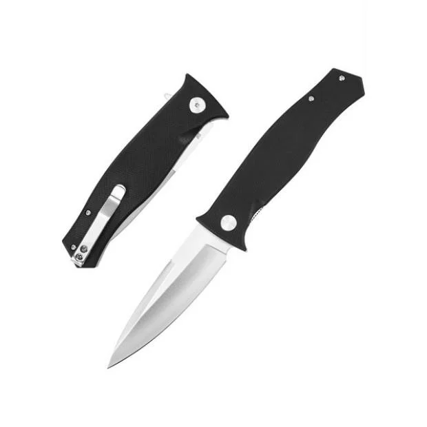 Grey Wolf D2 Siyah Kamp ve Avcı Çakısı