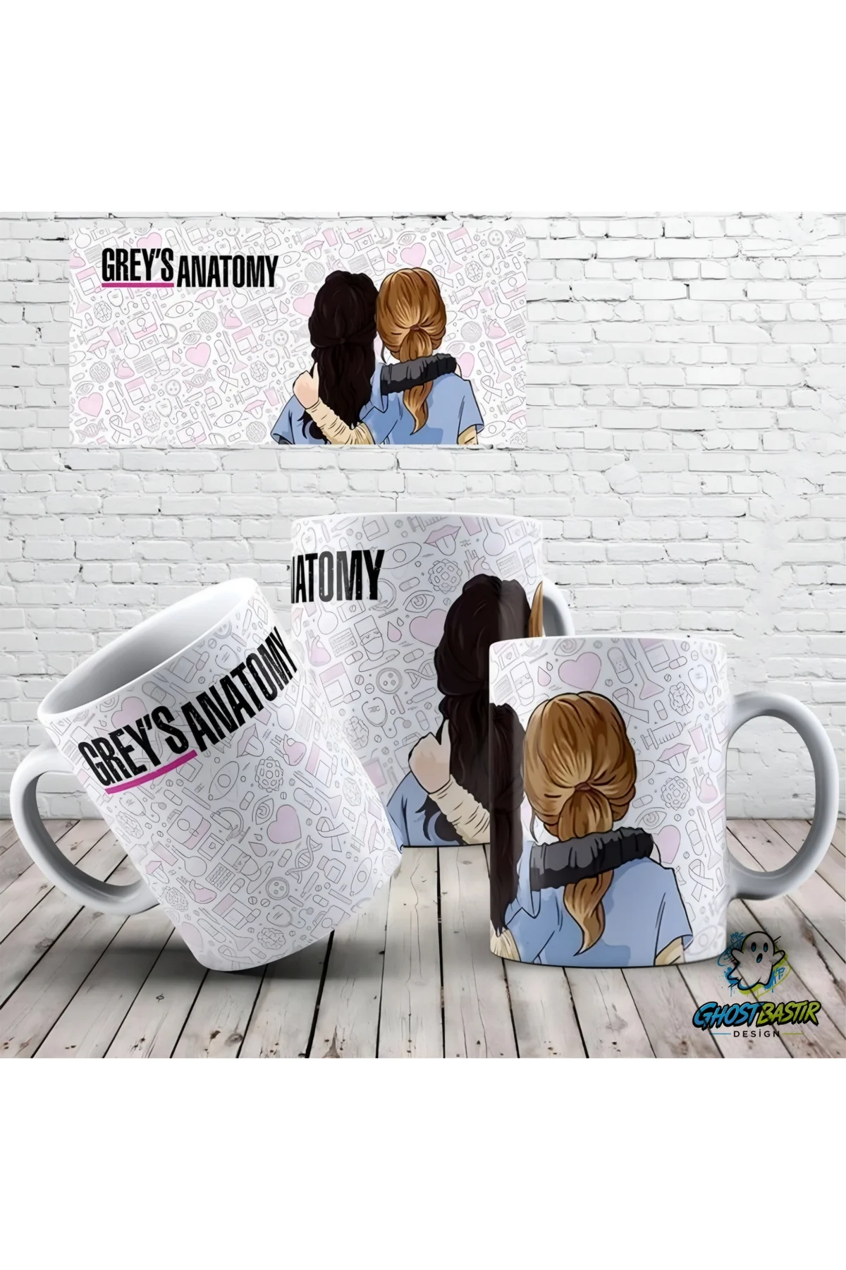 Grey's Anatomy Kupa Bardak | Tek Adet K0244