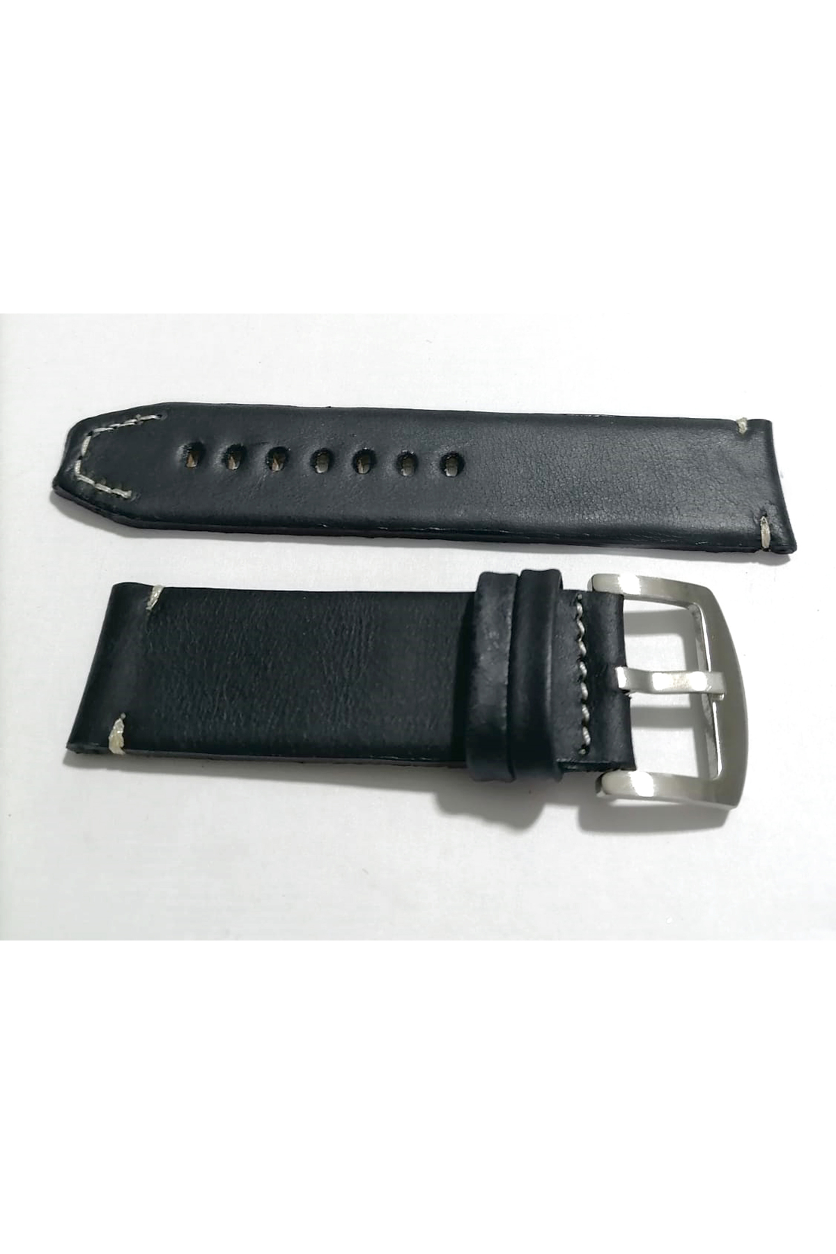 Greyzi Deri Fosil & Her Saate Uygun Saat Kordonu 24 mm kahve   (1