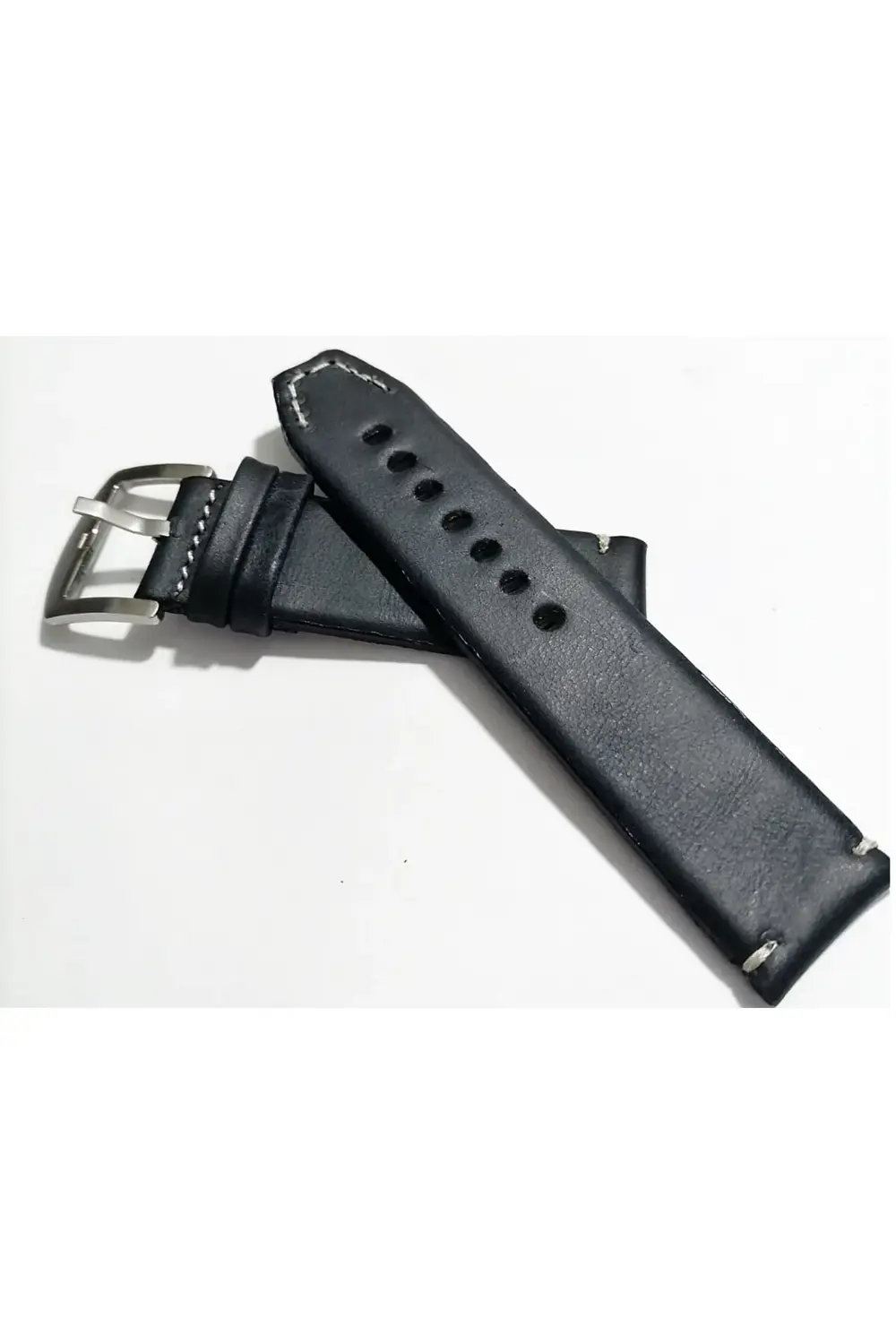 Greyzi Deri Fosil & Her Saate Uygun Saat Kordonu 24 mm kahve   (1