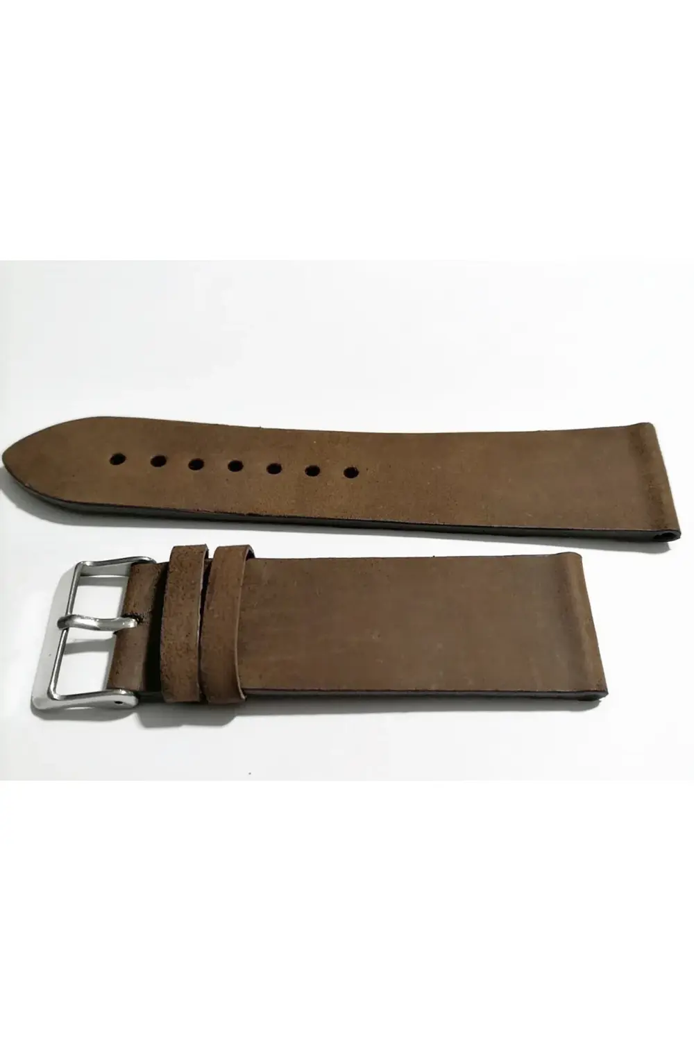 Greyzi Deri  Her Saate  Uygun Saat Kordonu 24  mm kahverengi