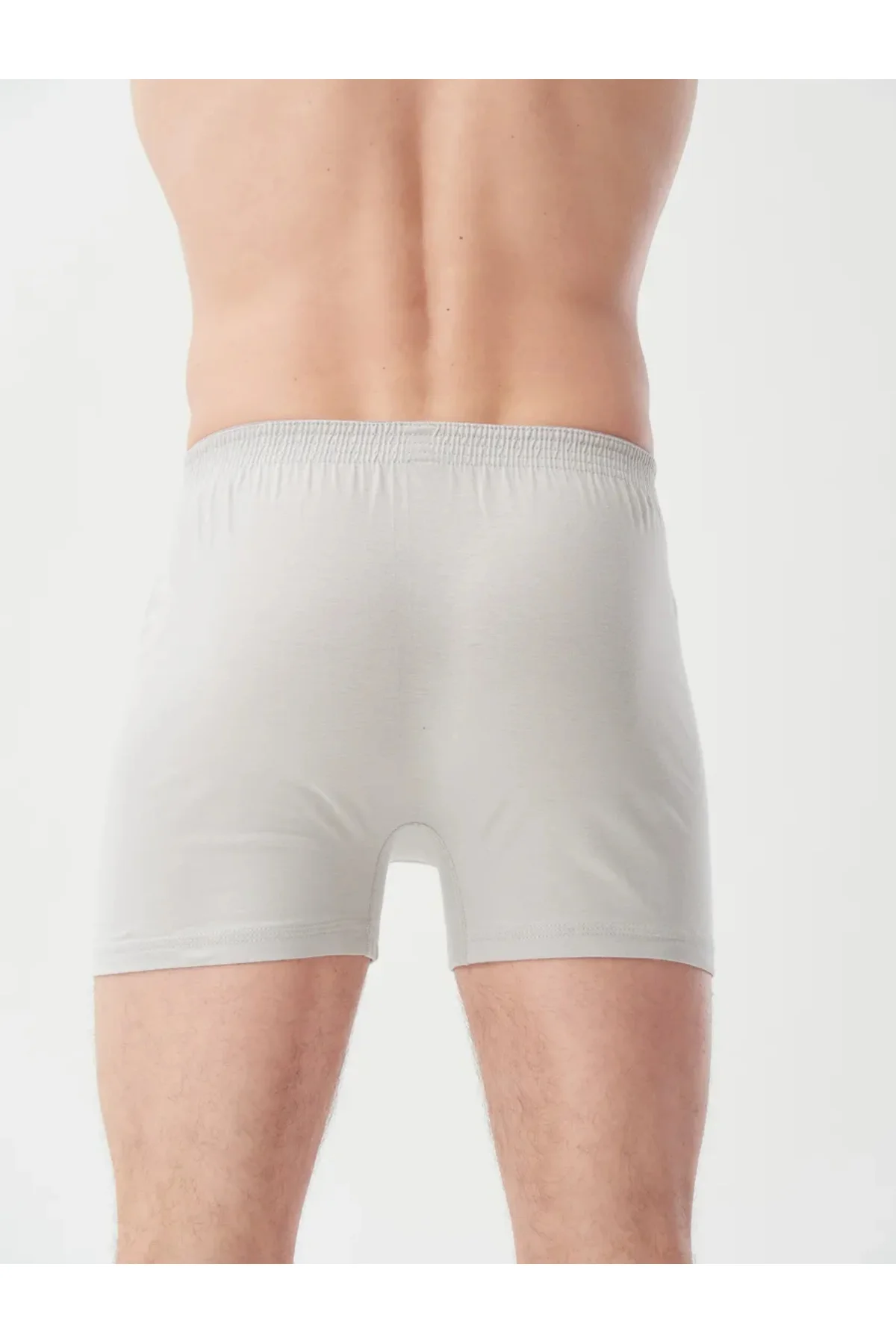 GRİ %100 PAMUK HAVLU BEL BOXER