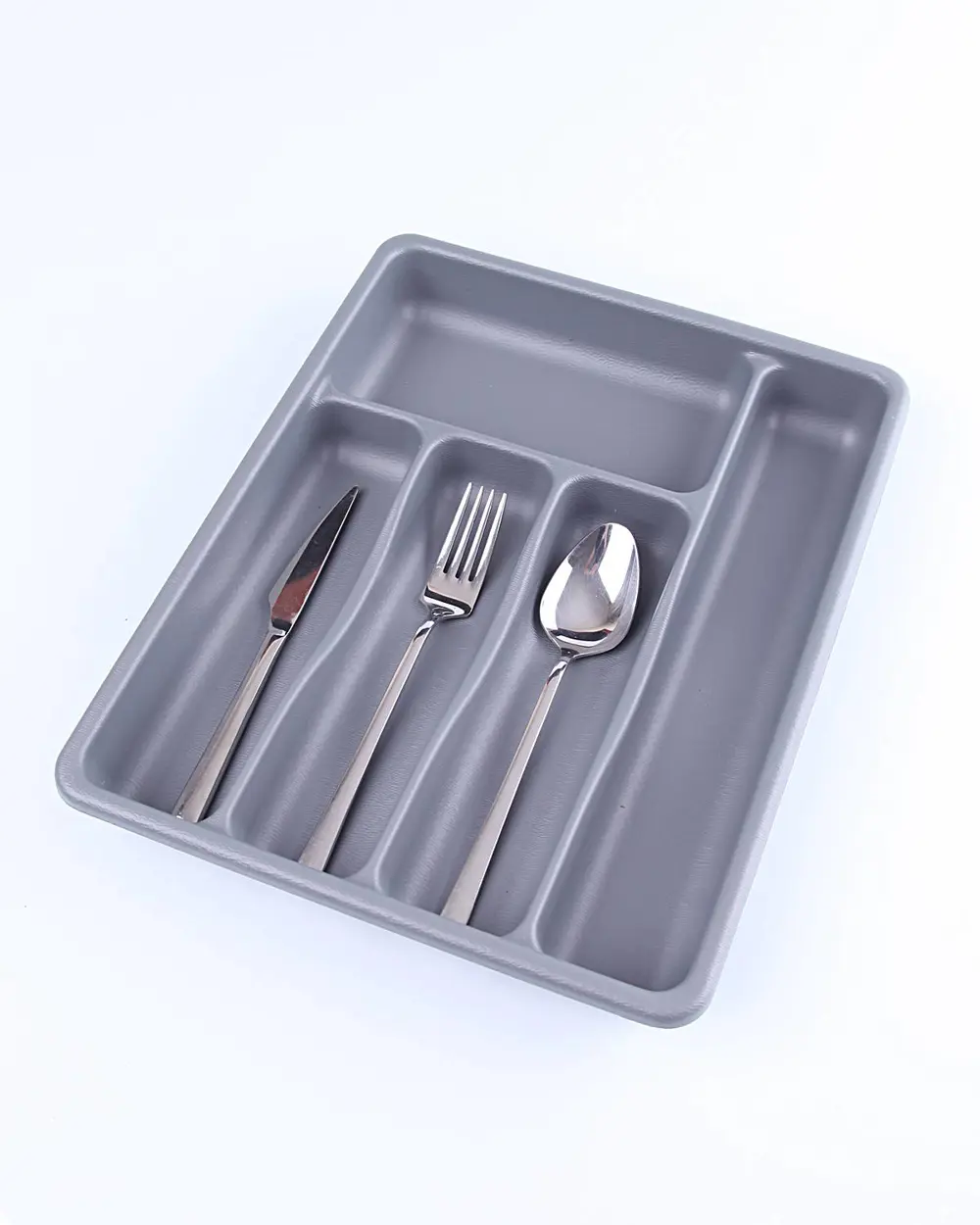 GRİ - 5 BÖLMELİ ÇEKMECE İÇİ KAŞIKLIK 36x29x5cm