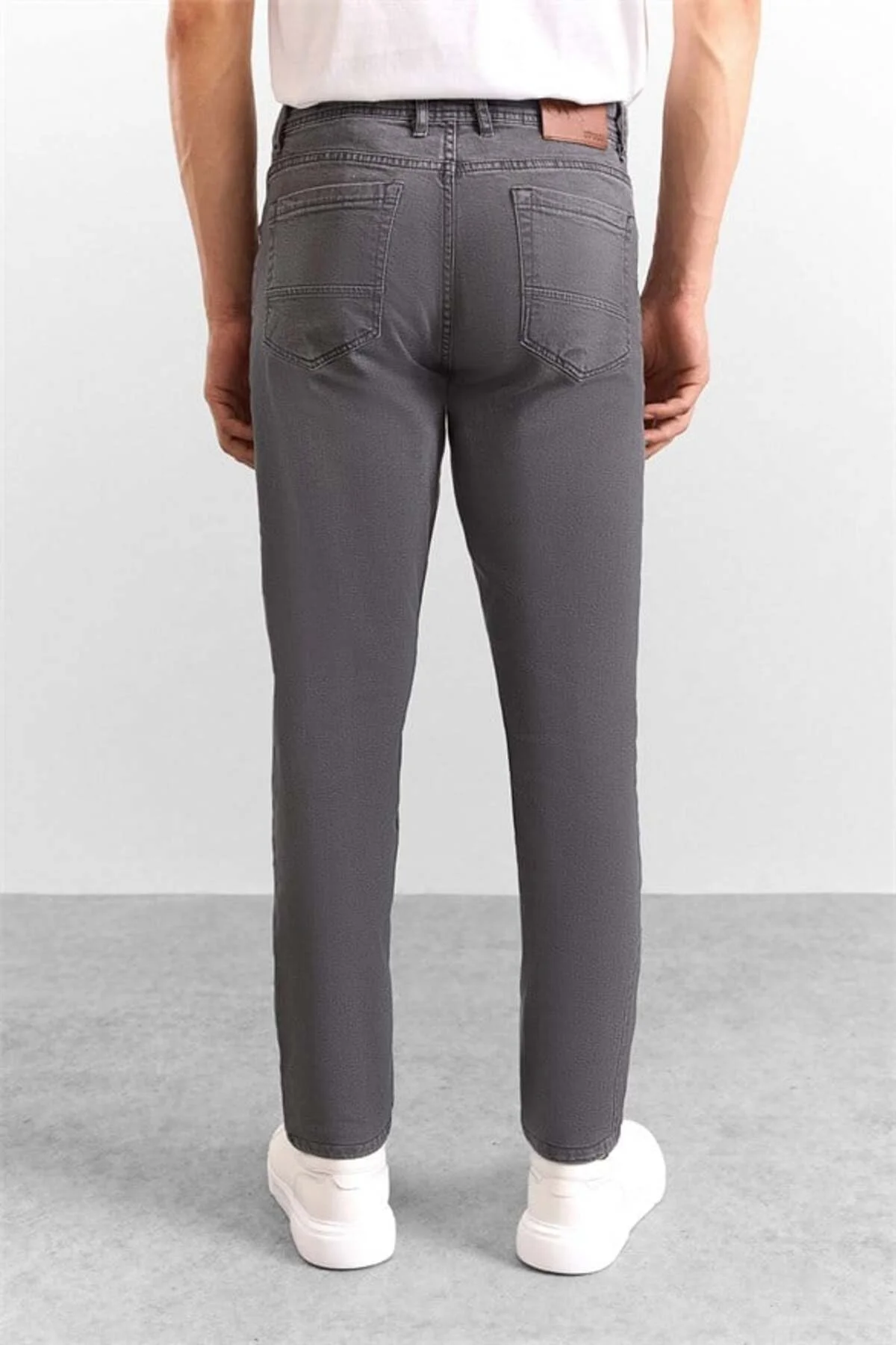 Gri Denim Pantolon Gri Denim Pantolon
