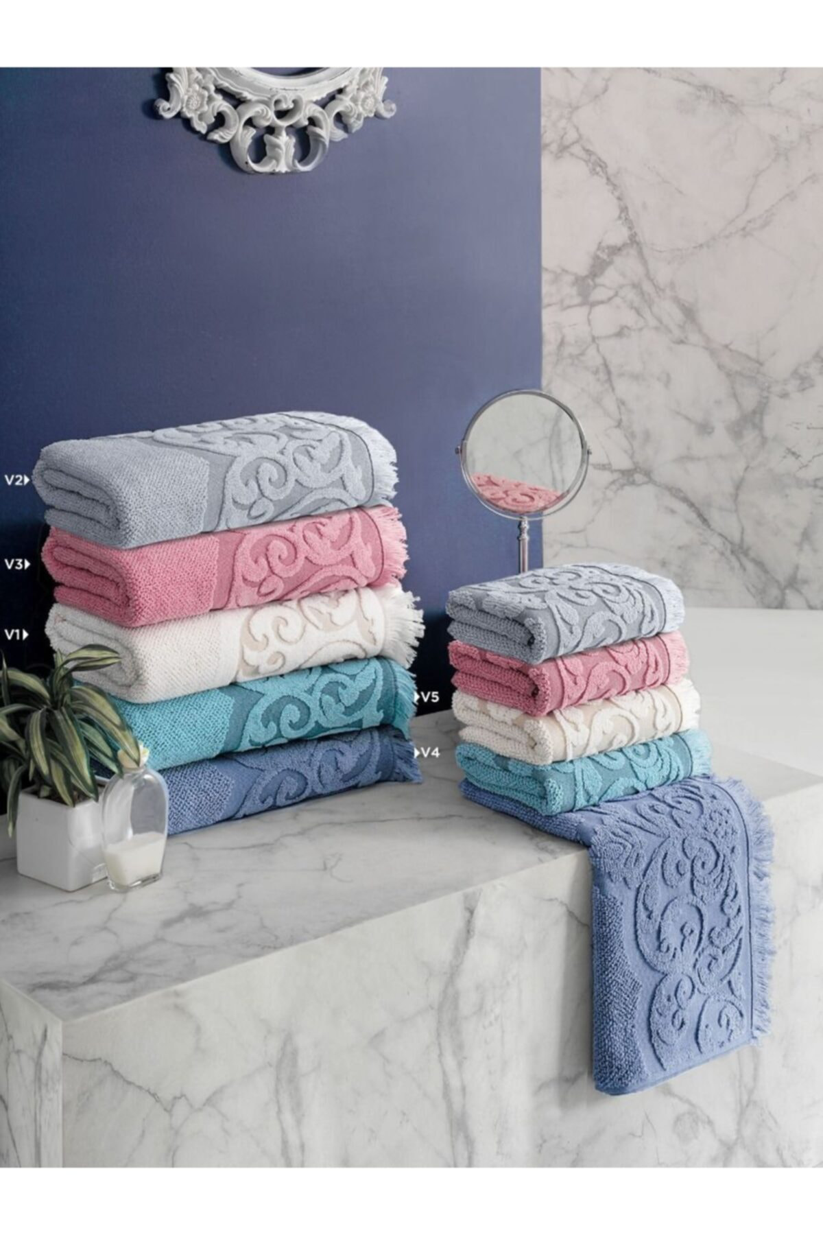 Gri Havlu Tomrıs Hvl 50x90 Gri