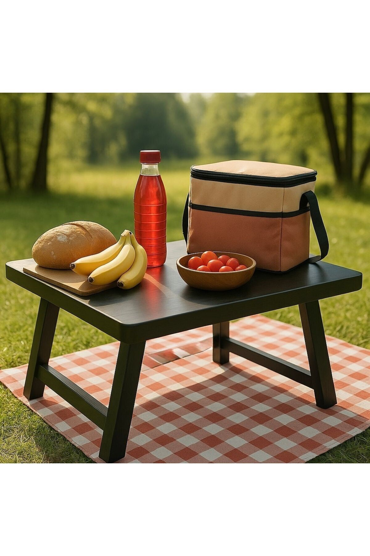 Mutfaksultani Gri Joystar Katlanır Piknik Kamp Masası 40X50x38