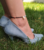 GRİ LACİVERT BONCUK DENİZ BONCUK KABUĞU MERCAN KIRIK DOĞAL TAŞ HA