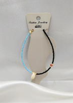 GRİ LACİVERT BONCUK DENİZ BONCUK KABUĞU MERCAN KIRIK DOĞAL TAŞ HA