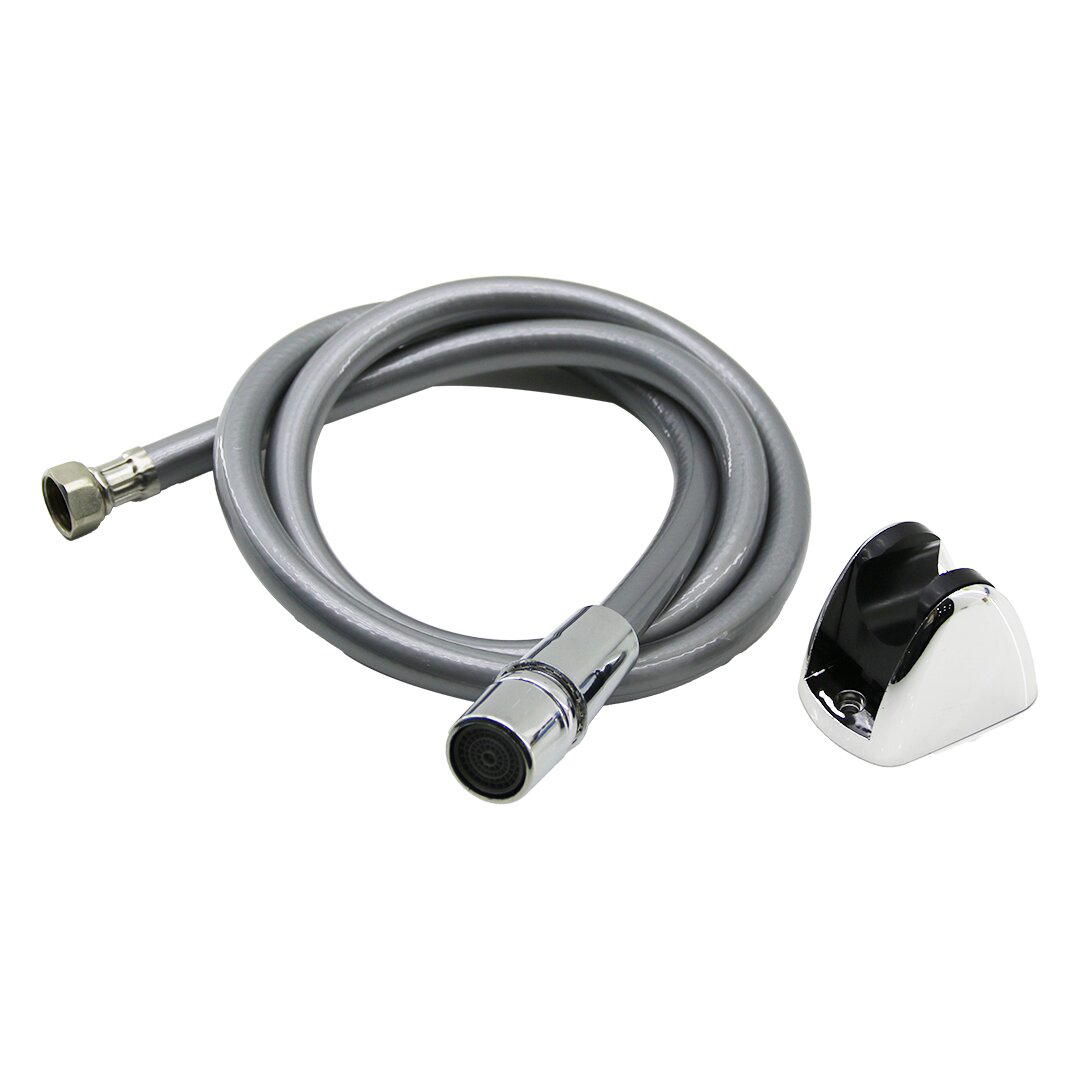 GRİ PLASTİK PERLATÖRLÜ TAHARATMATİK HORTUM  120CM (4741)