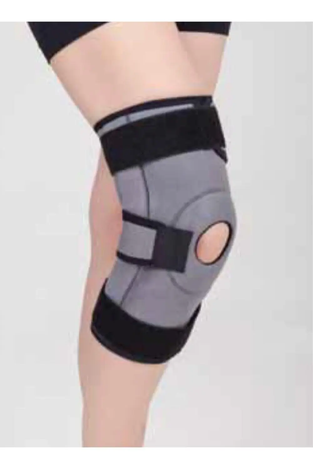 Gri Renk Menteşeli Konforlu Dizlik