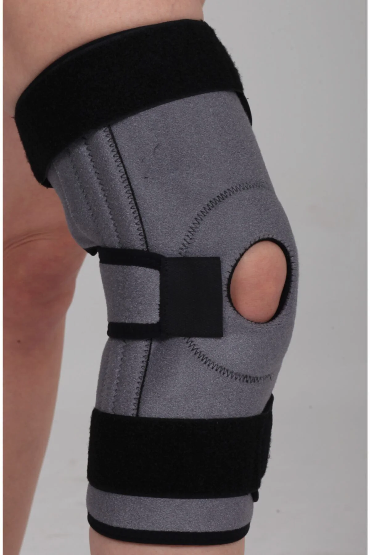 Gri Renk Patella Ve Ligament Destekli Dizlik