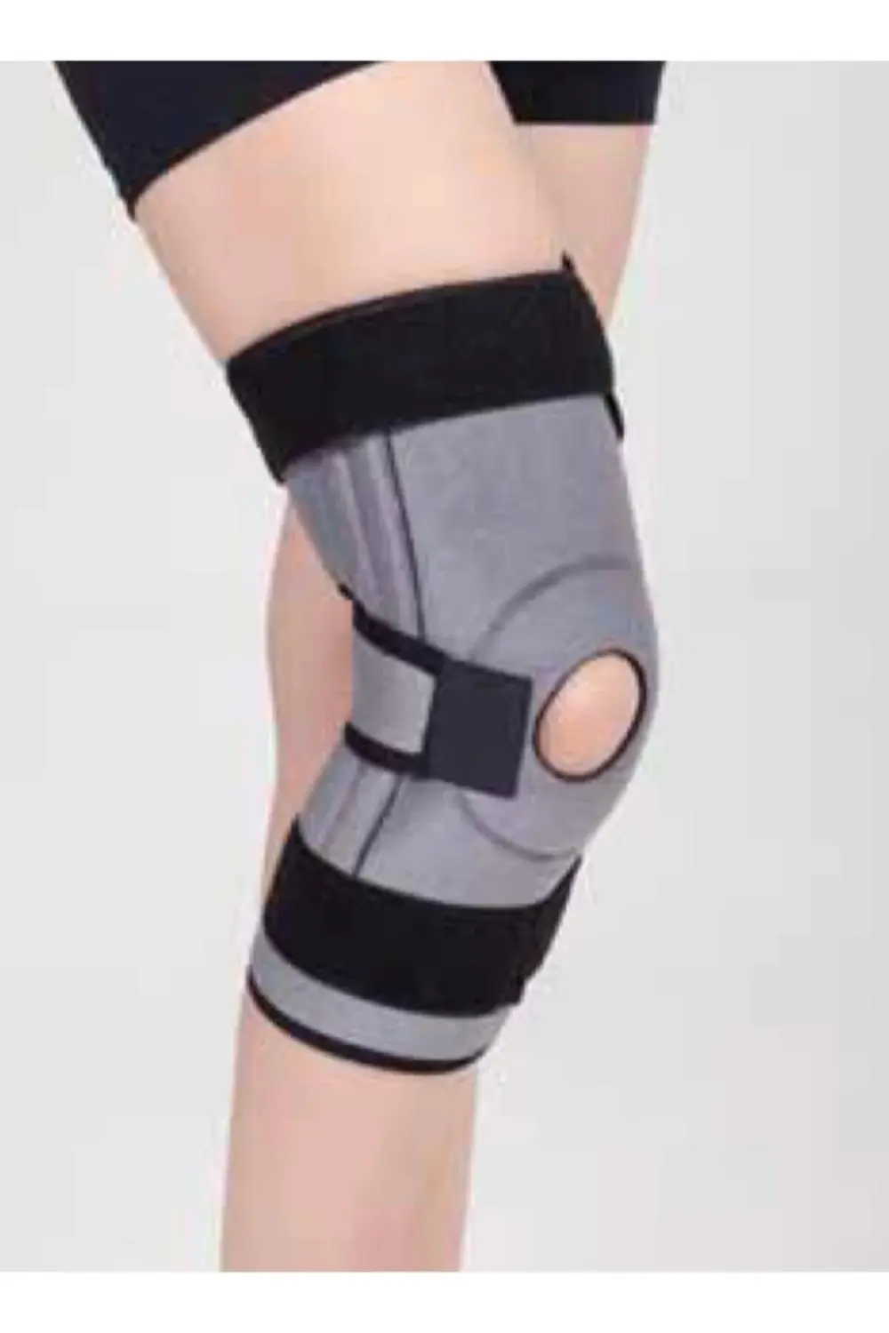 Gri Renk Patella Ve Ligament Destekli Dizlik