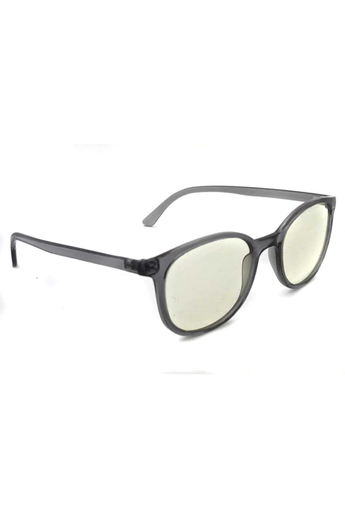 Trendmilano Gri Unisex Mavi İşık Korumalı Ekran Gözlüğü