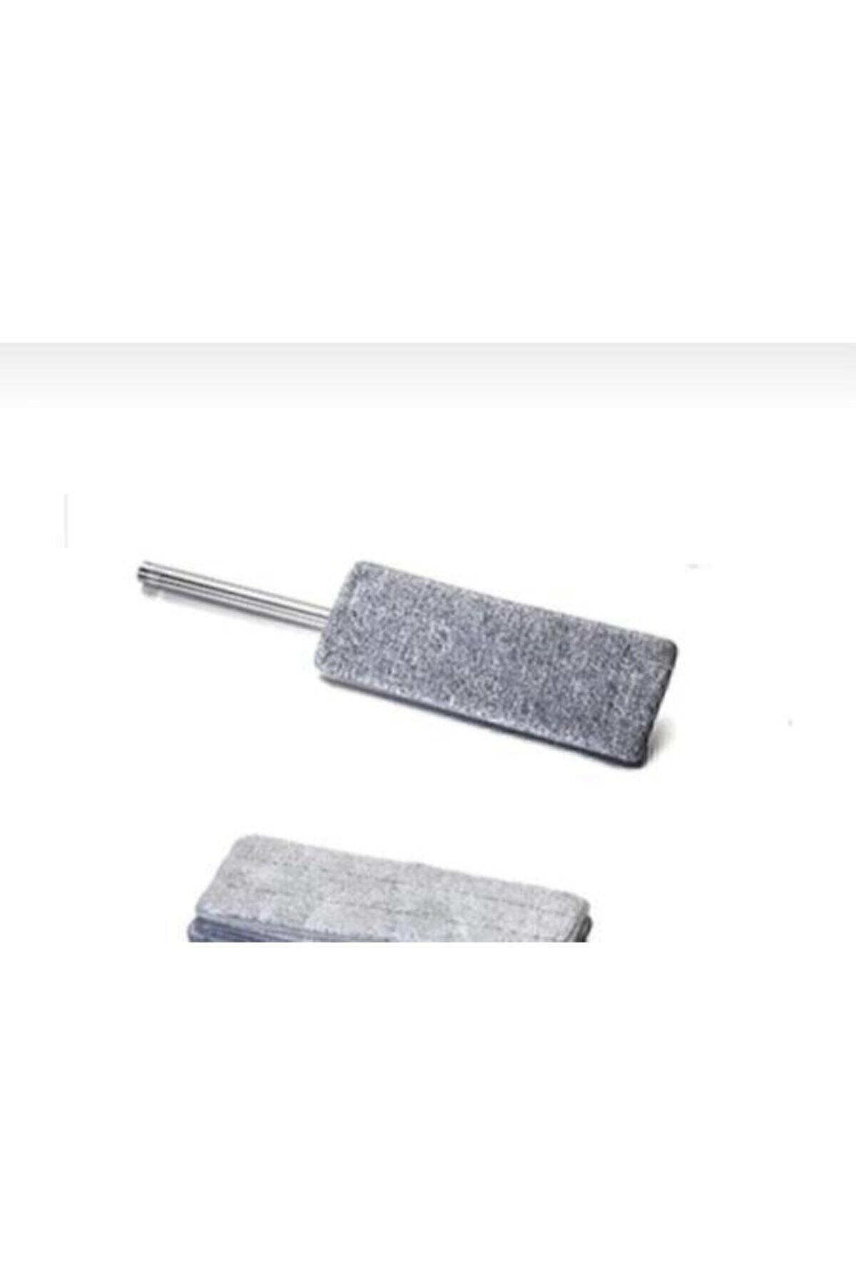 Zambak Plastik Gri Zambak Tablet Mop Yedek Bezi, 4'Lü Set, Temizlik Kolaylığı Sa