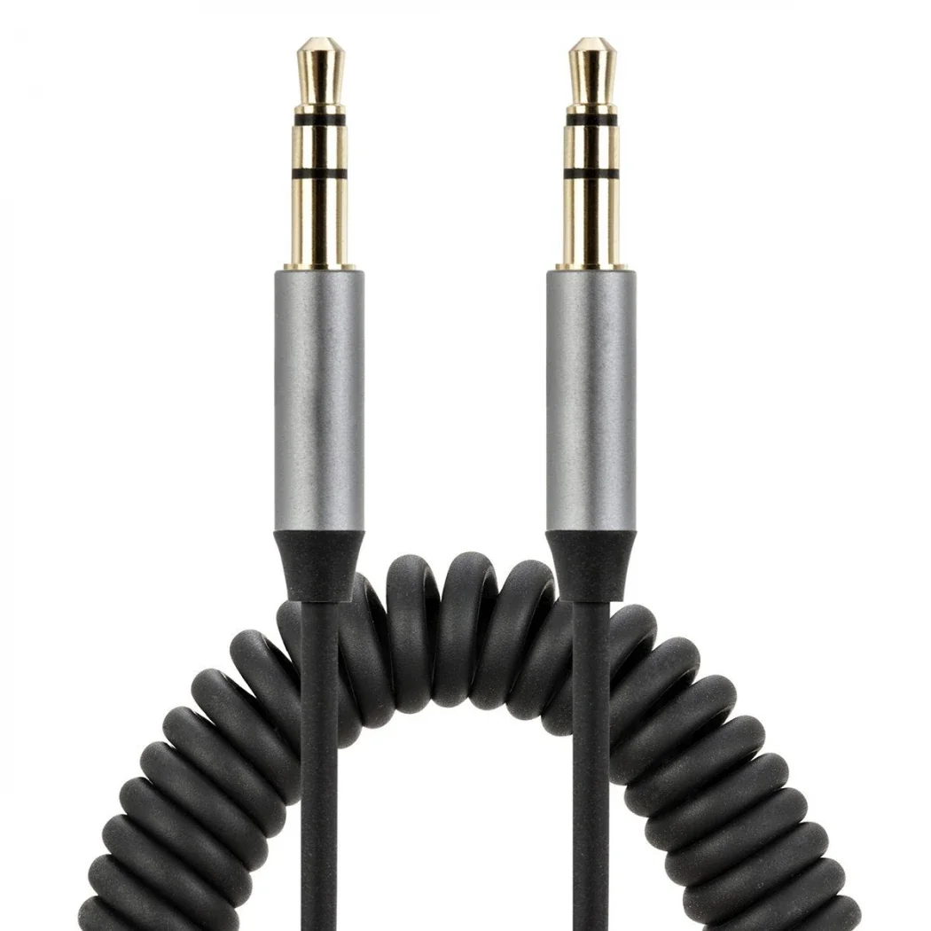 Griffin Spiral Araç Ses Aktarım Kablosu Aux Kablo 2/3mm-1852