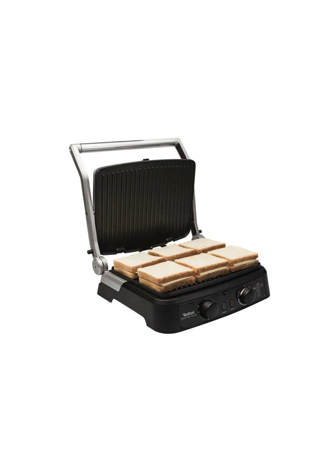 Grill Gourmet Minute 6 Dilim Kapasiteli 2000 Watt Izgara ve Tost 