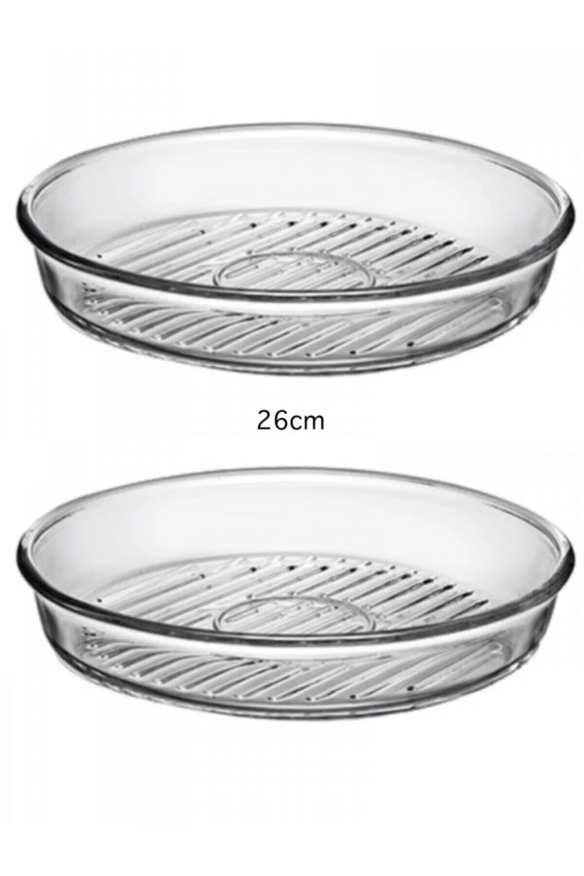 Grill Yuvarlak Borcam 26cm 2'li