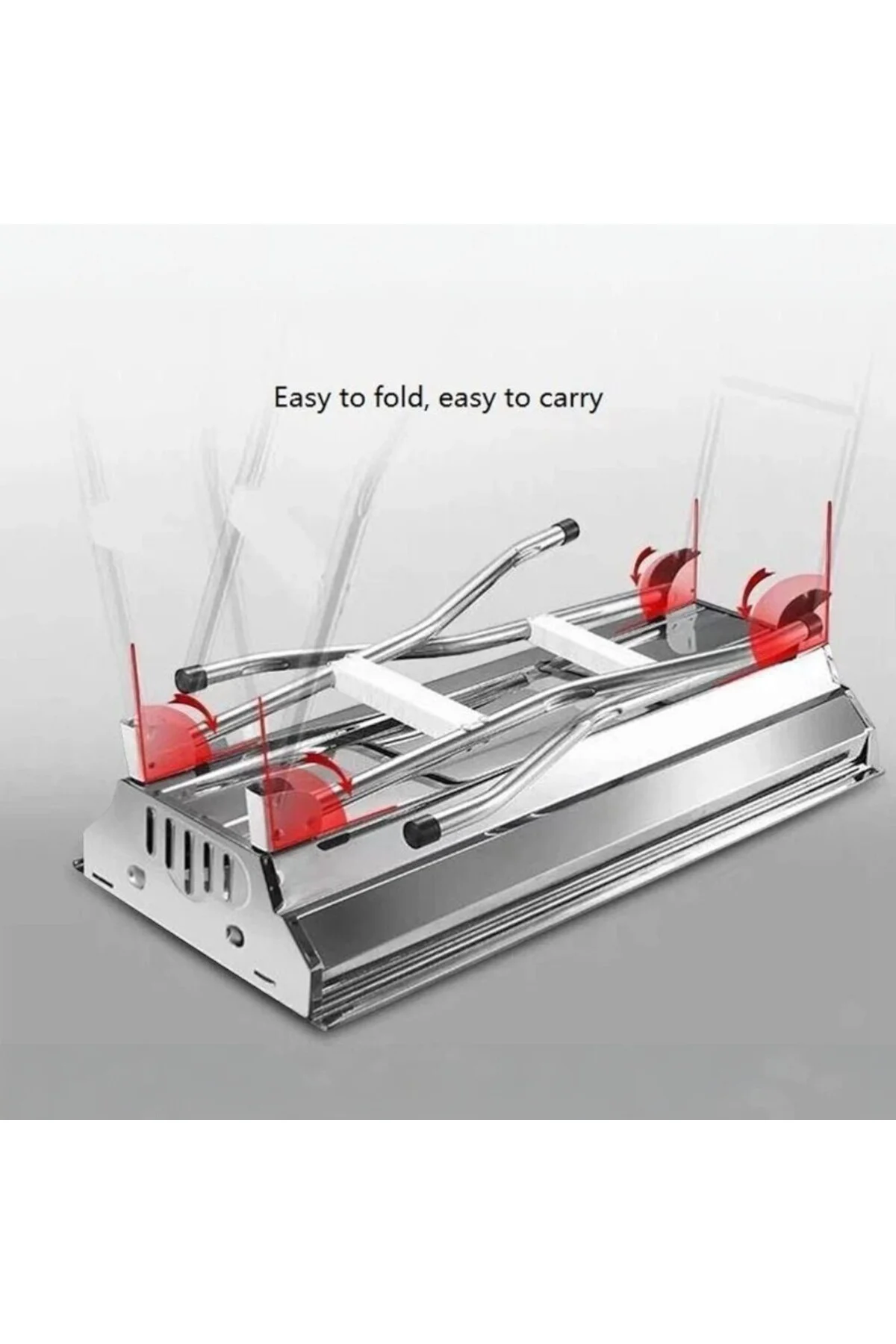 Grillmate Portatif Katlanır BBQ Mangal SİLVER
