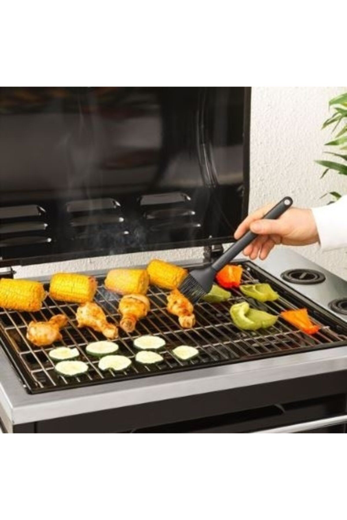 İkea Grilltider Mangal Barbekü İzgara Firçasi A Kalite Silikon Firça