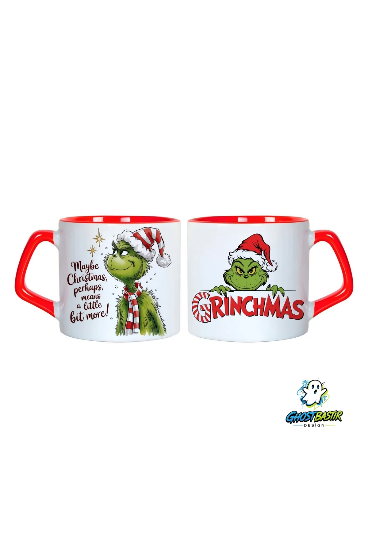 Grinch Noel | Yılbaşı Kupa Bardak | Tek Adet 0999