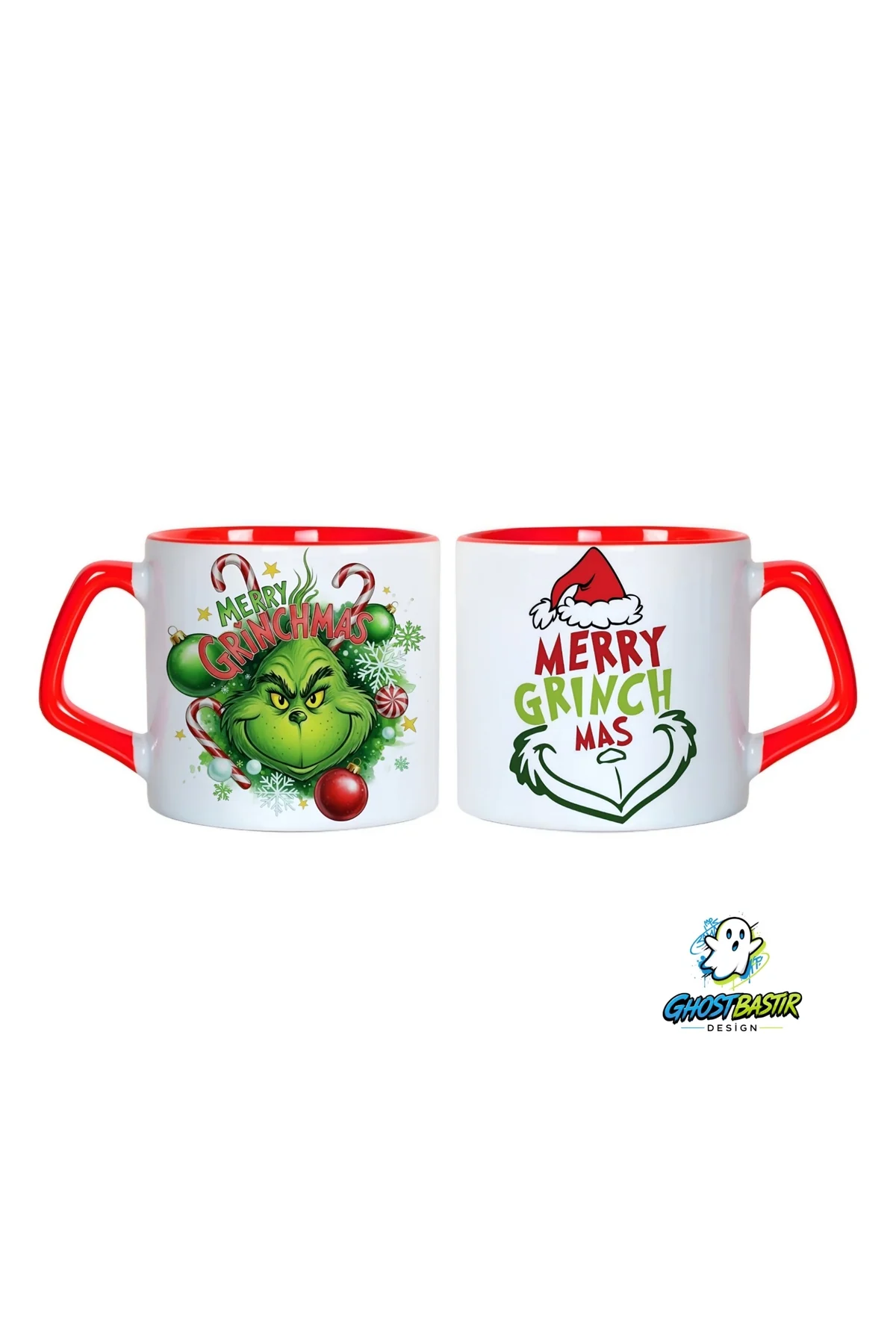 Grinch Noel | Yılbaşı Kupa Bardak | Tek Adet 1000