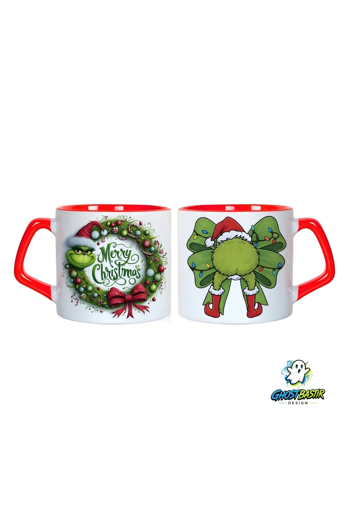 Grinch Noel | Yılbaşı Kupa Bardak | Tek Adet 0998