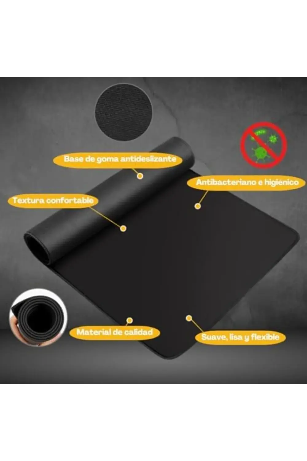 GROUP Fare altlığı, fare altlığı XXL 900 x 400 x 2 mm, oyun halıs