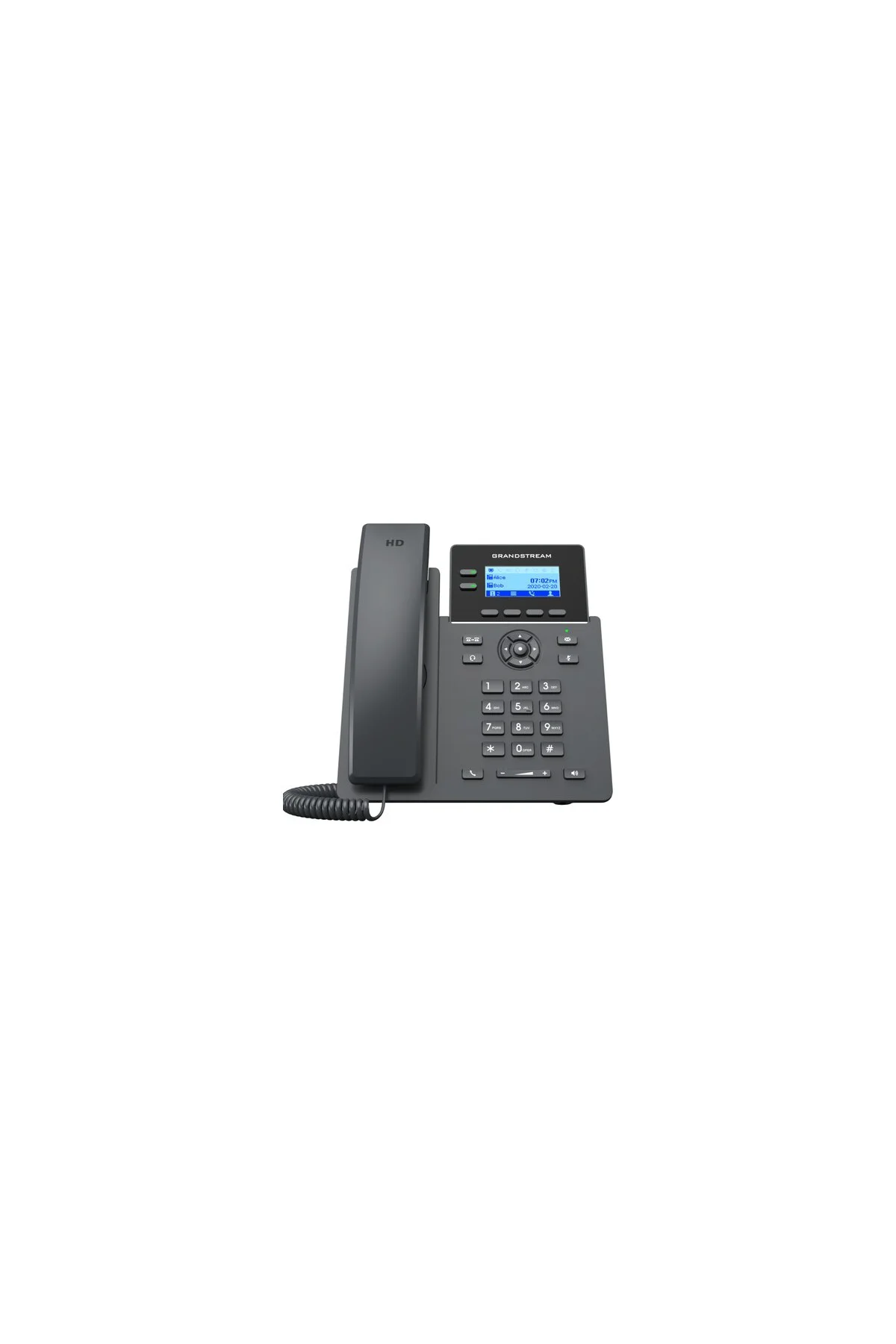 GRP2602 Ip Masaüstü Telefon Çağrı Merkezi Telefonu
