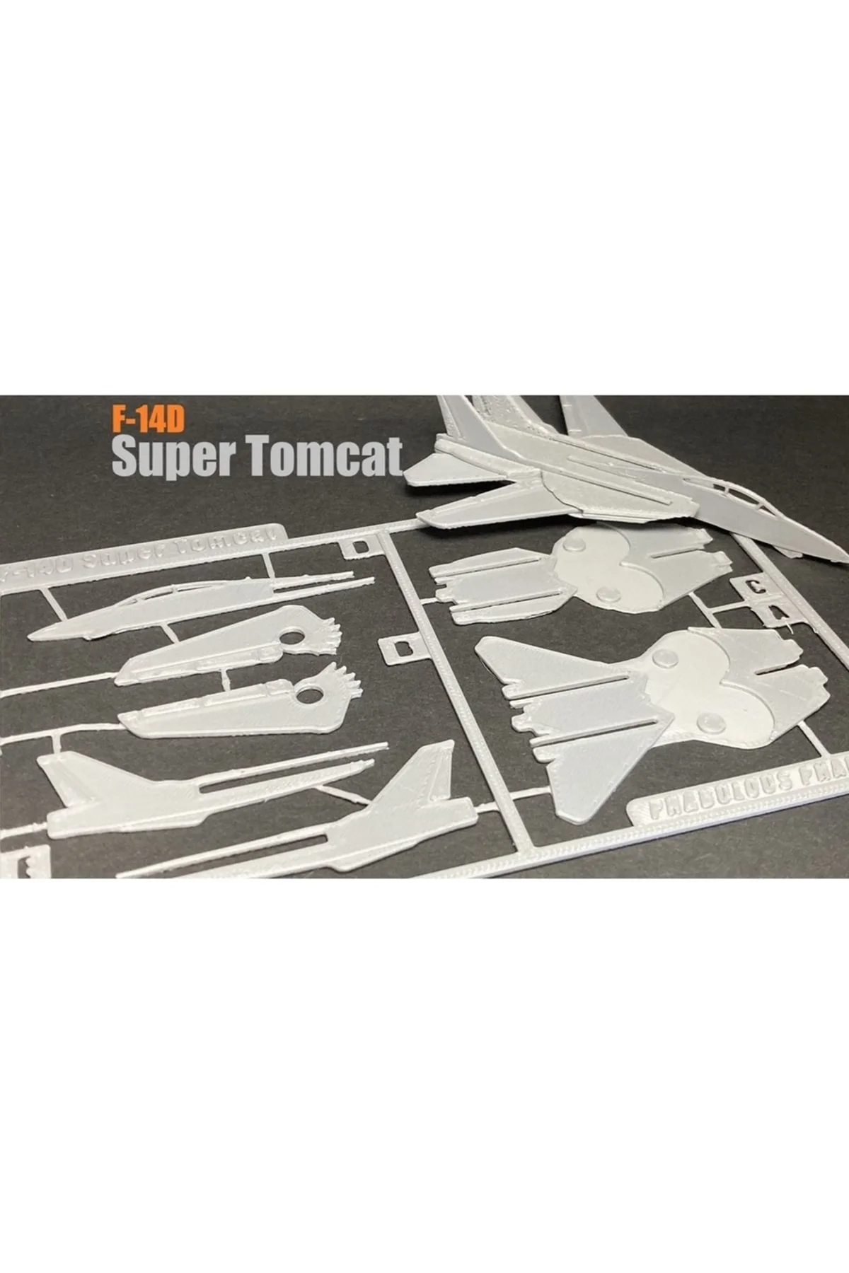 Grumman F-14d Super Tomcat Maket Uçak Kartı